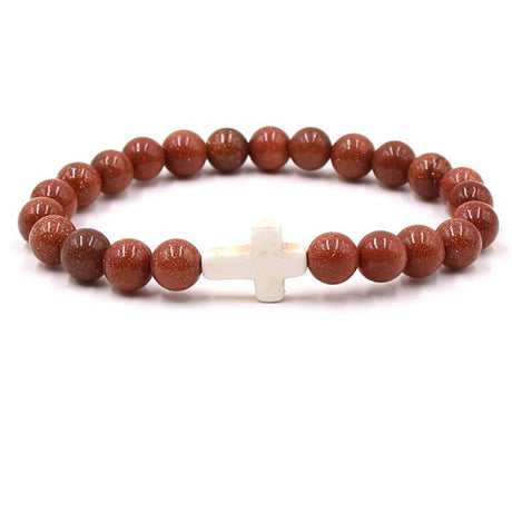 Fashion bead jewelry cross bracelet - V.I.P Digital Presence