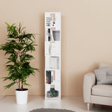 6-layer rotating acrylic board simple bookshelf, multi-functional creative bookshelf for students in the living room - V.I.P Digital Presence