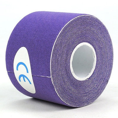 2Size Kinesiology Tape Athletic Tape Sport Recovery Tape Strapping Gym Fitness Tennis Running Knee Muscle Protector Scissor - V.I.P Digital Presence