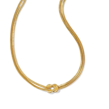 Titanium Steel Knotted Necklace - V.I.P Digital Presence