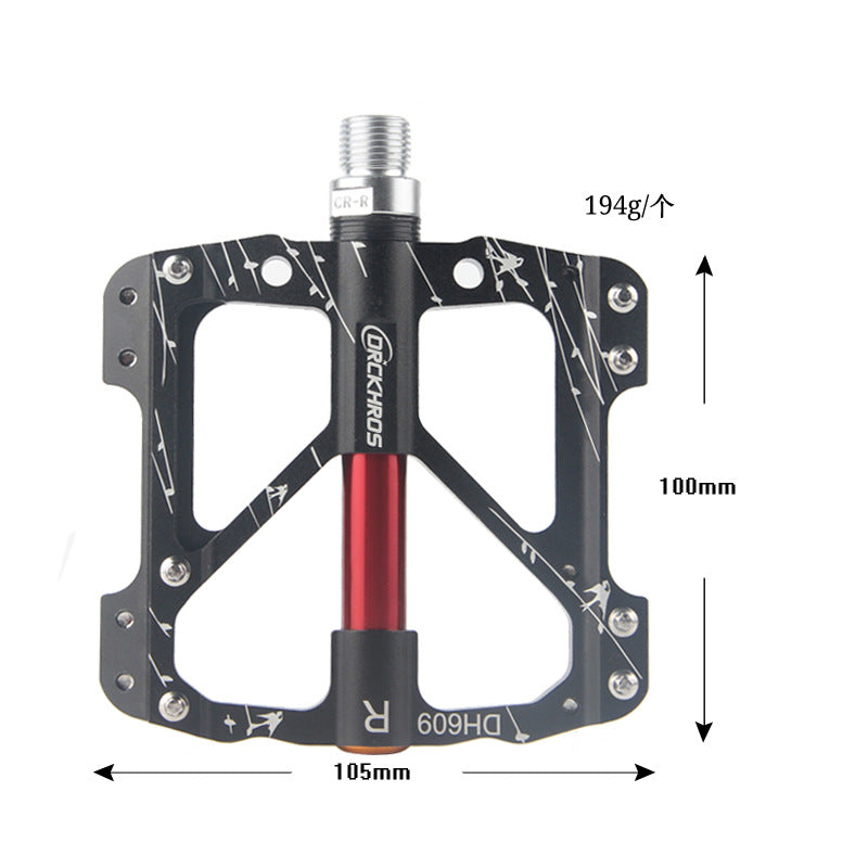 Pedal de aleación de aluminio para bicicleta de montaña, bicicleta de carretera, pedal Peilin de 3 rodamientos, accesorios para montar en bicicleta. 