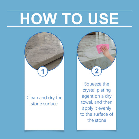 Marble Cleaning Polish Kitchen Tile Countertop Scratch Repair Cleaner Stone Crystal Plating Agent - V.I.P Digital Presence