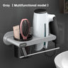 Hanging Hair Dryer Rack Toilet Storage Rack Hair Dryer Rack Storage Rack Non Perforated Wall Mounted Air Duct Rack - V.I.P Digital Presence