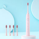 Intelligent electric toothbrush adult soft bristled household sound wave fully automatic charging simple and stylish waterproof - V.I.P Digital Presence