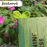 Cute Knitted Crochet Leaf Sprout - Lucky Handmade Multi-Functional Crochet Accessories Ideal Bookmark for Bookworms (Green) - V.I.P Digital Presence