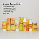5pcs Natural Organic Vegan Facial Anti Acne Serum Skincare Cream Face Care Whitening Tumeric Skin Care Set - V.I.P Digital Presence