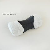 Cervical Pillow Reverse Bow Traction Pillow Memory Cotton Pillow Core Pure Cotton Cover Portable Neck Protection Pillow Cervical Pillow - V.I.P Digital Presence