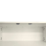 Modern Shoe Storage Bench with Hidden Storage and Upholstered Cushions for Bedside, Living Room and Entryway ((Antique White) - V.I.P Digital Presence