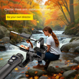 S5B classic handheld gimbal intelligent orthogonal three-axis anti shake phone stabilizer phone gimbal - V.I.P Digital Presence