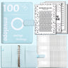 100 Envelope Challenge Binder Couple Save Money Challenge Envelope Sheet Pocket Book - V.I.P Digital Presence