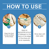 White Shoe Cleaner White Shoe Cleaning Decontamination Cleaning Whitening Decontamination Brightening White Shoe Edge Yellow Removal - V.I.P Digital Presence