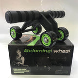 New Design Foldable Abs Plastic Abdominal 4 Wheel Exercise Wheel Abdominal Set Kit Gym Equipment - V.I.P Digital Presence