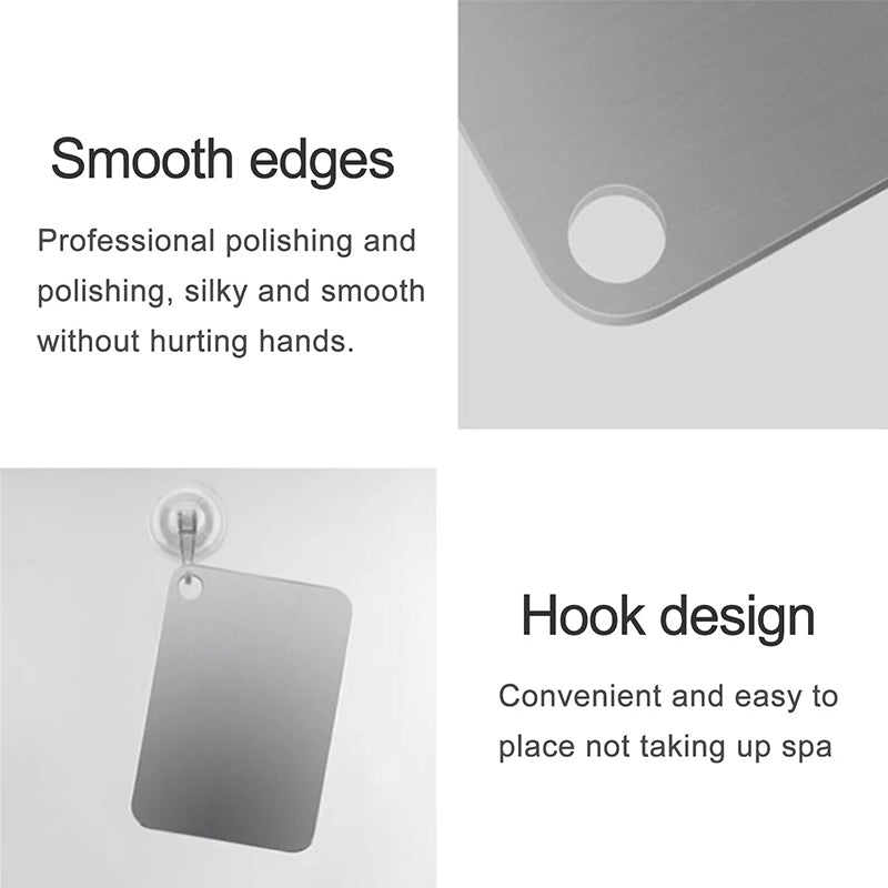 Medical - grade Pure Titanium Double - Sided Kitchen Cutting Board. Easy to clean. - V.I.P Digital Presence