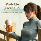 340ML portable Juicer Wireless with straw Electric Blender for juice milkshake ce cube food supplement Smoothie Mixer - V.I.P Digital Presence