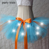 Arrival Women Tulle Tutu Skirt Sexy Mini Fancy Adult Petticoat Fluffy Yarn Ballet Dance Halloween Led Light Up - V.I.P Digital Presence