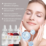 Set de limpieza facial para el acné, reparación del acné, blanqueamiento de la piel, set de mascarillas con esencia para el acné