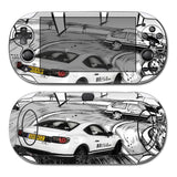 Pegatina PSV1000 de anime para PS Vita1000, pegatina de máquina a color de dibujos animados, película protectora mate para el cuerpo