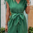 Perfee Drawstring Surplice Cap Sleeve Romper - V.I.P Digital Presence