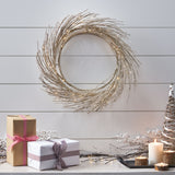 24" PAPER WREATH WITH LED LIGHTS - V.I.P Digital Presence
