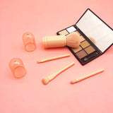 4 In 1 Telescopic Makeup Brush Portable Travel Makeup Brushes Set Eyeshadow Loose Powder Mini Makeup Brush Beauty Tools - V.I.P Digital Presence