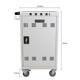 Mobile Charging Cart and Cabinet for Tablets Laptops 31+4-Device - V.I.P Digital Presence