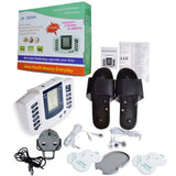 Digital meridian massager with foot therapy shoes Electronic acupuncture massager electrotherapy instrument - V.I.P Digital Presence