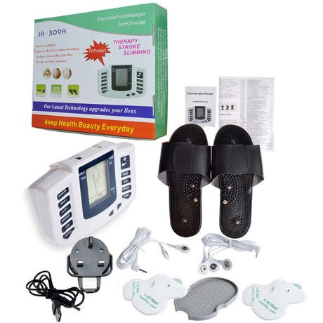 Digital meridian massager with foot therapy shoes Electronic acupuncture massager electrotherapy instrument - V.I.P Digital Presence