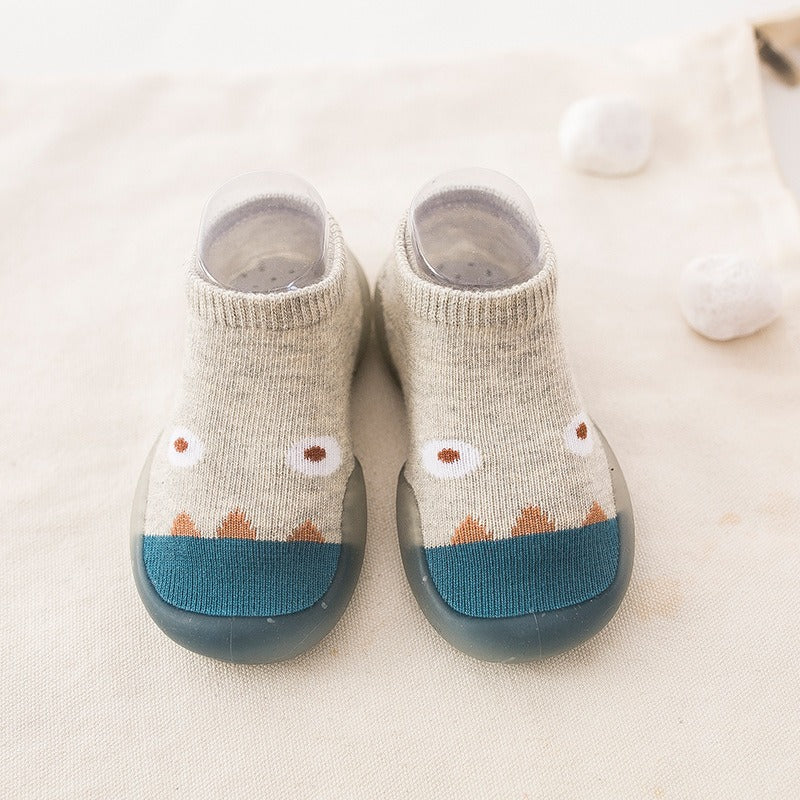 Spring and Autumn Children's Indoor and Outdoor Socks Shoes Baby Step Shoes Boys and Girls Summer Breathable Little Monster Wear resistant Board Shoes - V.I.P Digital Presence