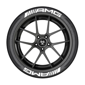AMG car tire sticker rubber 3D three-dimensional integrated tire decoration car tire sticker - V.I.P Digital Presence