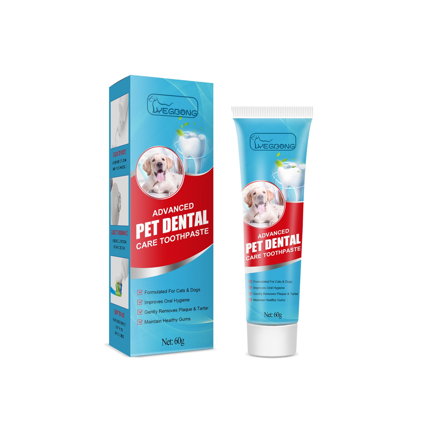 Vip Toothpaste Pet Toothpaste, Fresh Breath Bad Breath Tartar Clean Dog And Cat Oral ...