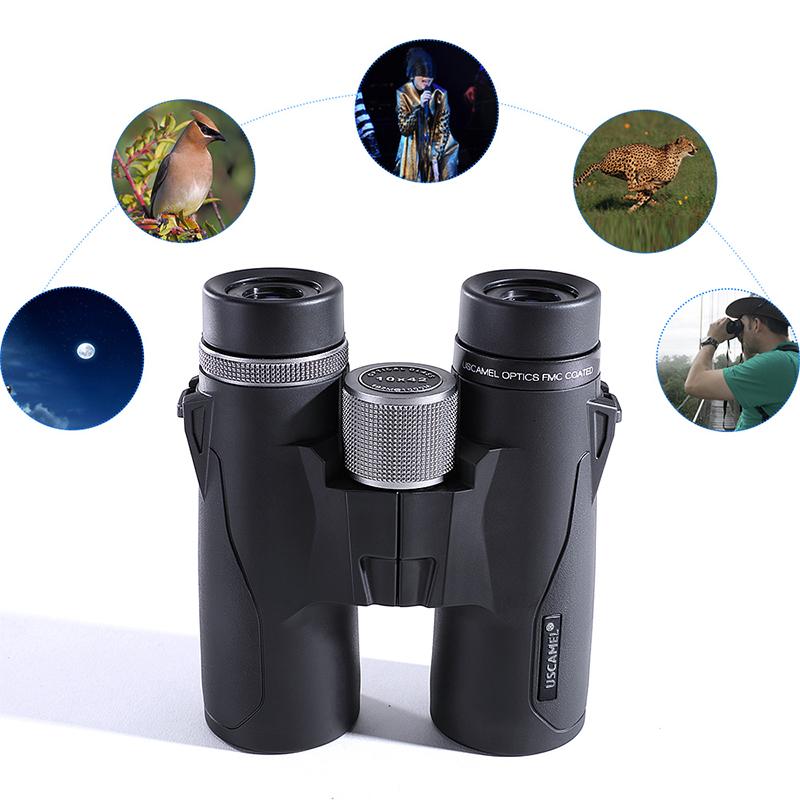 USCAMEL 8x42 Binoculars Military HD High Power Telescope Professional Hunting Outdoor,Black - V.I.P Digital Presence