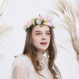Hawaiian Vacation Wreath Headwear Beautiful Bridal Hairbands Wedding Hair Accessories Headwear Wreath - V.I.P Digital Presence