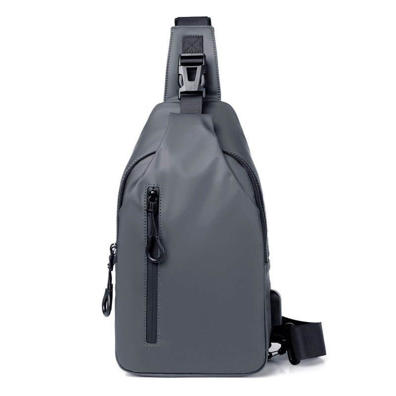 Outdoor Large Capacity Messenger Bag Men Chest Bag Simple Fashion Men Bag Shoulder Bag - V.I.P Digital Presence