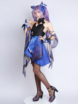 Shoes matching Genshin Impact Keqing cos clothing - V.I.P Digital Presence