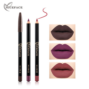 NICEFACE Nude Matte Lipstick Pencil Retouching Waterproof Lip Liner - V.I.P Digital Presence