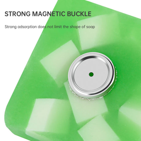 Stainless Steel Magnetic Soap Holder No Trace Paste Soap Holder in Toilet Soap Box Drain Rack Bathroom Shelf - V.I.P Digital Presence