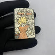 Double-sided three-dimensional deep relief inlaid Zorro 902s white copper armor original Dragon Ball kerosene lighter - V.I.P Digital Presence