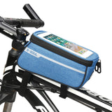 Bolsa para bicicleta de montaña B-SOUL, bolsa para el tubo delantero, bolsa para bicicleta, bolsa delantera para bicicleta de carretera, bolsa para equipo de equitación, bolsa para sillín, bolsa para el tubo superior 