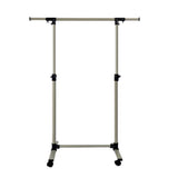 Short hanger, used for hanging heavy-duty rolling hangers with bottom racks and wheels for clothes - V.I.P Digital Presence