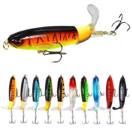 Luya Bait Propeller Tractor Bait 15g 11cm Floating Pencil Wave Climbing Bait Fishing Gear Products - V.I.P Digital Presence