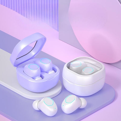 M21 Wireless Bluetooth Earphones 5.3 Mini High Beauty Translucent Bluetooth Earphones - V.I.P Digital Presence