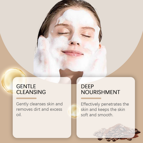 Coffee Cleansing Soap, Coffee Essence Gently Cleans, Nourishes, Moisturizes And Brightens The Skin - V.I.P Digital Presence