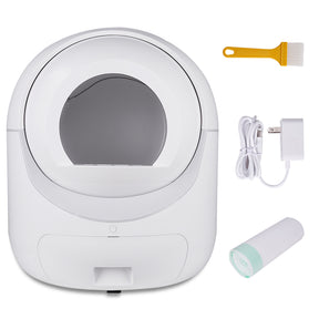 Intelligent cat litter box, automatically eliminates odors, application control, supports multiple cats with 5G and 2.4G WiFi - V.I.P Digital Presence