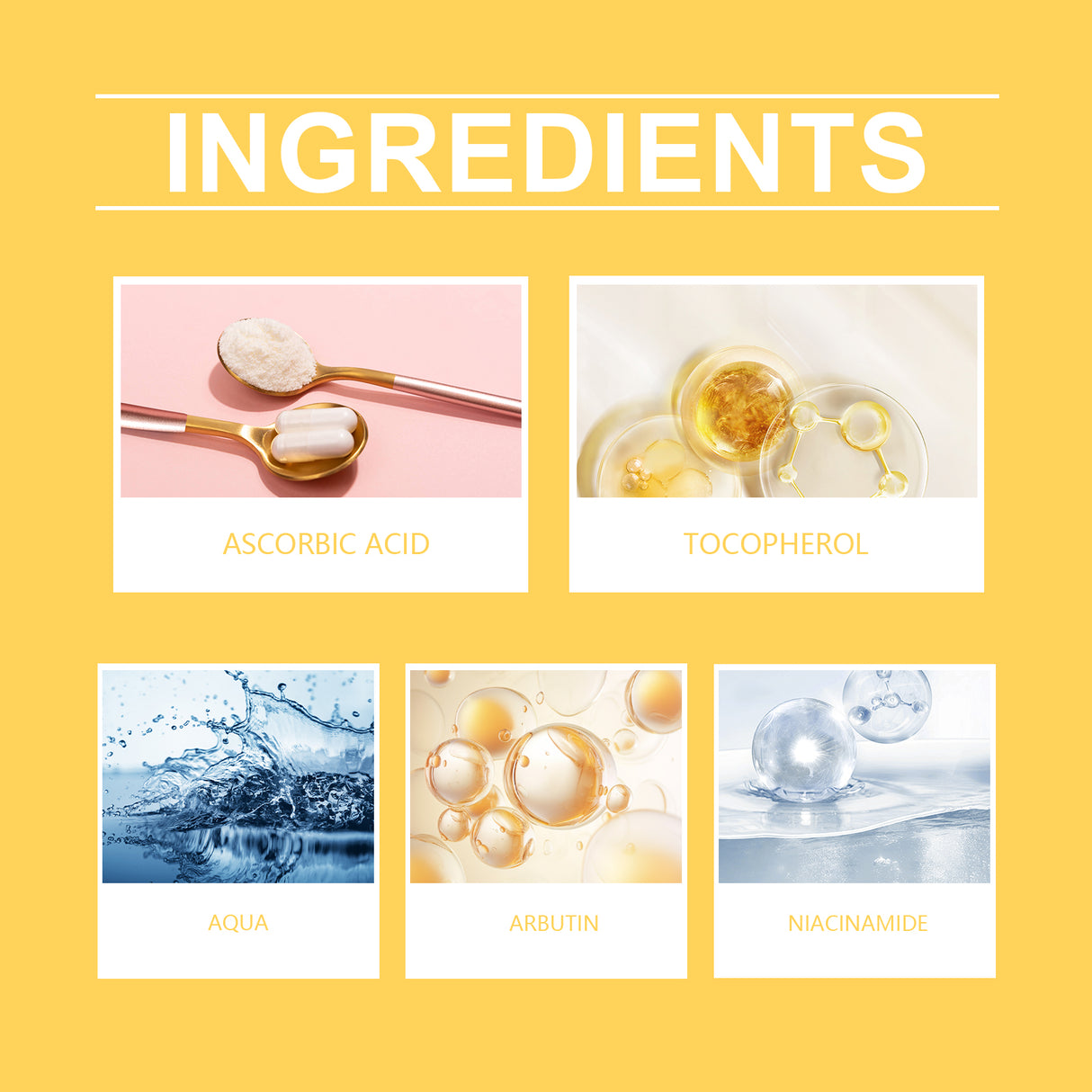 Esencia de vitamina C, esencia hidratante y suave para la piel.