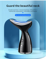 Neck Beautifying Instrument Fishtail Neck Massage To Remove Fine Lines With Color Light Micro Current Can Heat Swan Neck Electric Massage - V.I.P Digital Presence