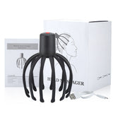 Multi Claw Electric Massager Head Scalp Kneading Massager Eight Claw Fish Electric Head Massage Claw - V.I.P Digital Presence