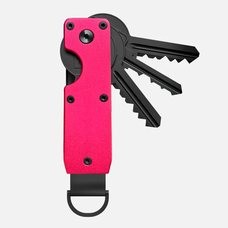 Keychain metal keychain aluminum alloy key storage keyclip - V.I.P Digital Presence