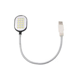 Ultra Bright 15 LED Flexible 35.2cm Mini Computer USB Work Light Lamp Flashlight For PC Laptop Convenient for Reading - V.I.P Digital Presence