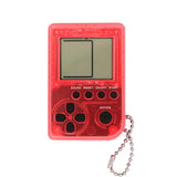 Mini Console Game Machine Children's Handheld Nostalgic Mini Game Console With Keychain Tetris Video Game Kids Children Gifts