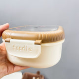 Cartoon cute bear stainless steel portable compartment lunch box with lid - V.I.P Digital Presence